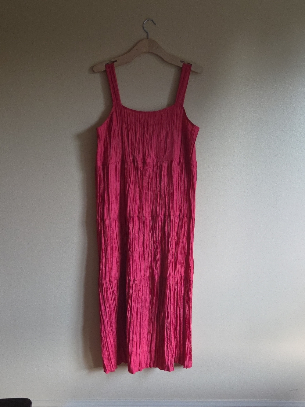 Crinkle Maxi Dress Eileen Fisher